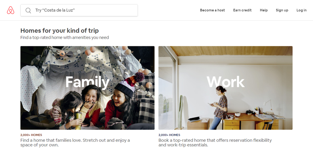 strona główna airbnb